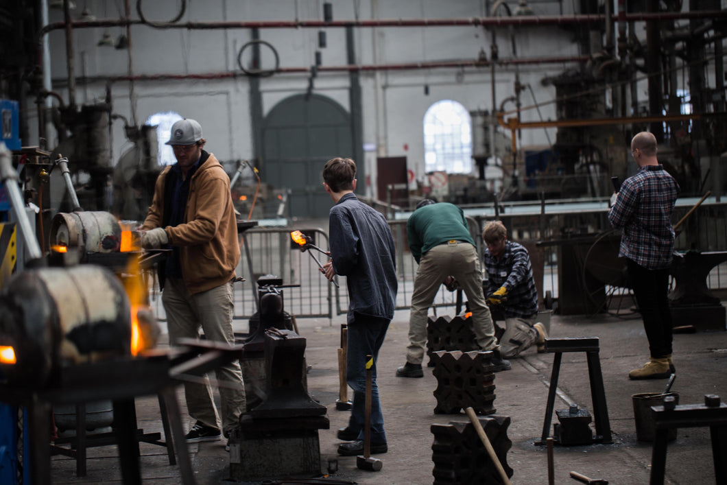 Blacksmiths Hammer Forging